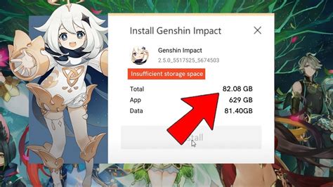 Is 256GB enough for Genshin impact?