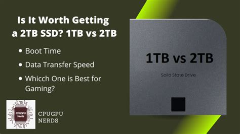 Is 2TB good enough for gaming?