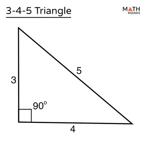 Is 3 4 and 5 a right triangle?