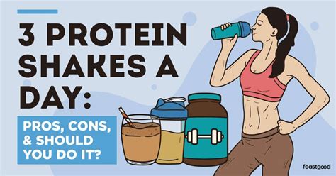 Is 3 protein shakes a lot?