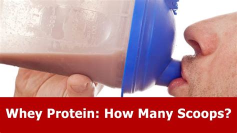 Is 3 scoops of whey too much?