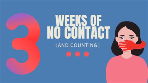 Is 3 weeks of no contact enough?