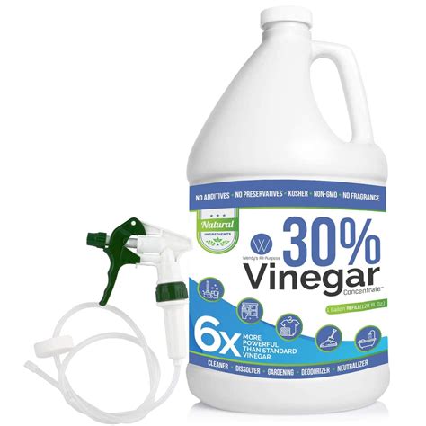 Is 30% vinegar too strong?