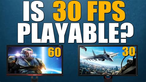 Is 30 FPS good on PC?