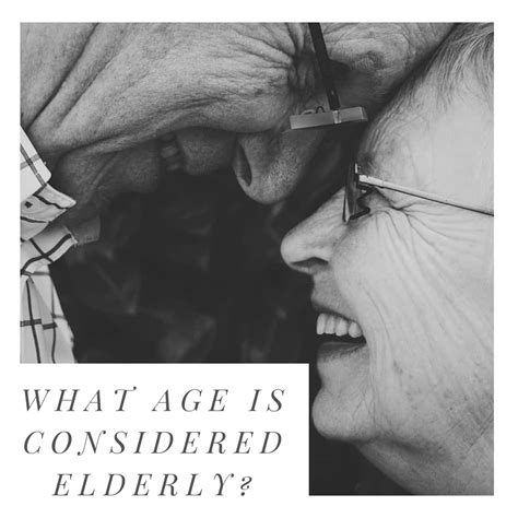 Is 30 considered elderly?