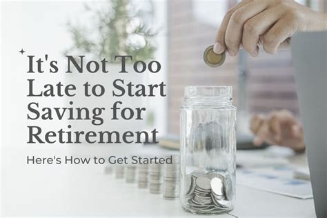 Is 30 too late to start saving for retirement?