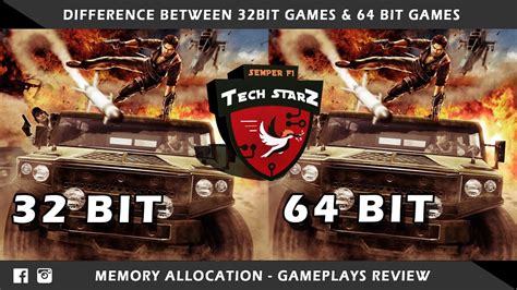 Is 32 bit or 64 bit better for gaming?