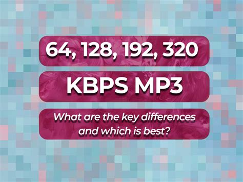 Is 320 kbps better than 64?
