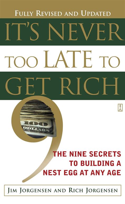 Is 34 too late to get rich?