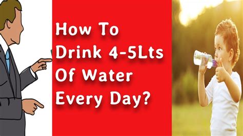 Is 4 liters of water a day too much?