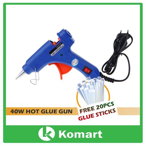 Is 40W glue gun better than 100W?