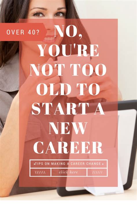 Is 42 too old to start a new career?