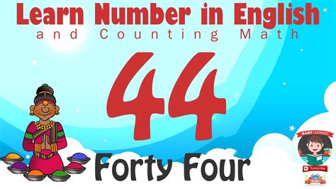 Is 44 an english number?
