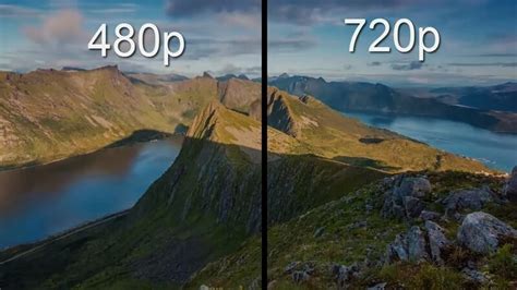 Is 480p good enough for TV?