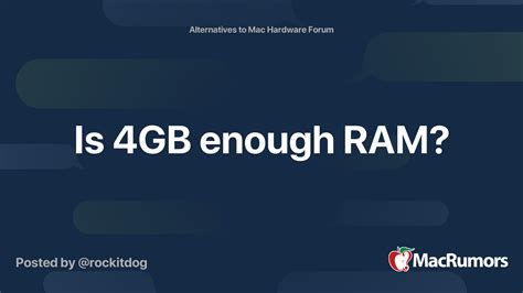 Is 4gb enough for GNOME?