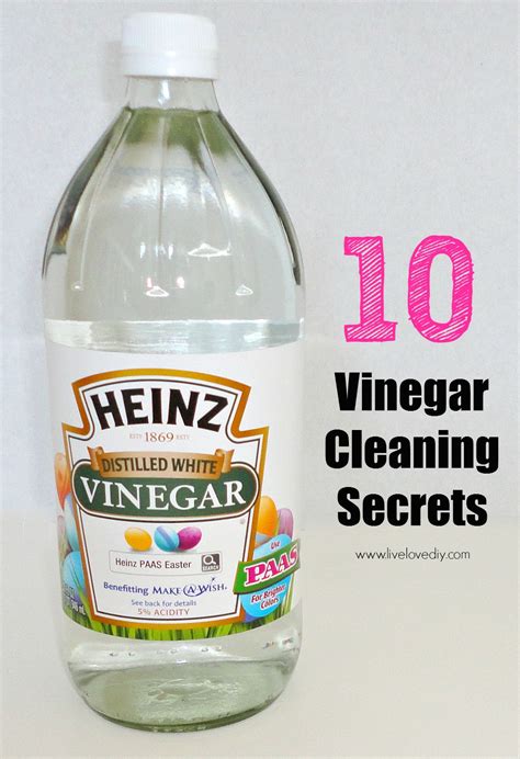 Is 5% vinegar good for cleaning?