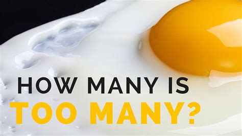 Is 5 eggs a day too many?