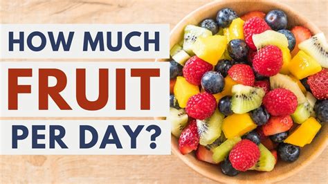 Is 5 fruits a day too much?