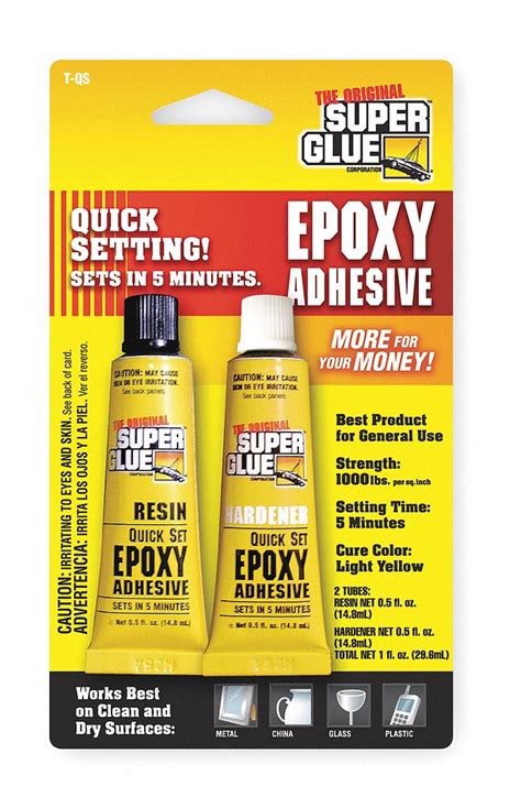 Is 5 minute epoxy stronger than super glue?