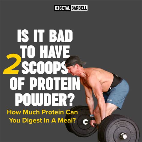 Is 5 scoops of protein bad?