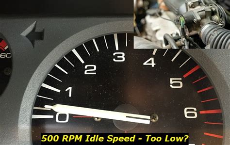 Is 500 RPM idle bad?