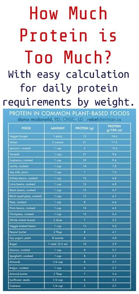 Is 500g of protein a day too much?