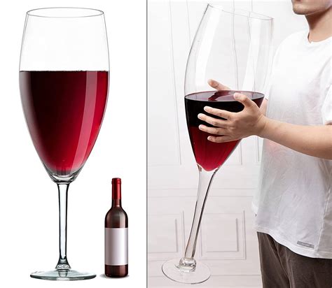 Is 500ml a large glass of wine?