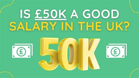 Is 50K a good salary London?