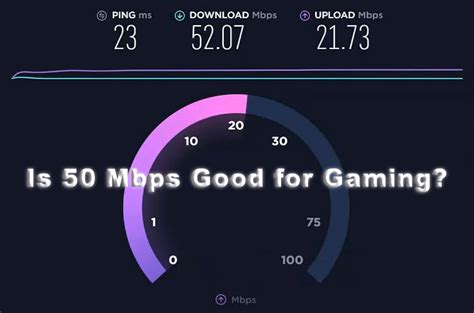 Is 50mbps good for cloud gaming?