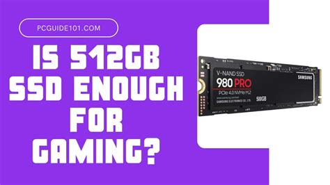 Is 512GB SSD enough for digital art?
