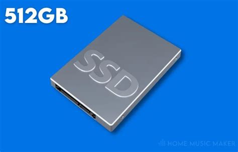 Is 512gb SSD good for music production?