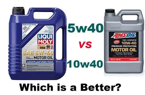 Is 5w40 or 10w40 better for summer?