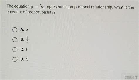 Is 5x y proportional?