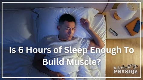 Is 6 hours of sleep enough for gym?