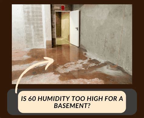 Is 60% humidity too high for a basement?