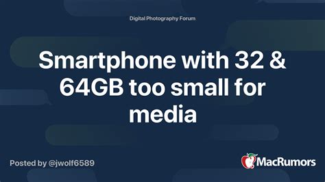 Is 64GB too small for iPhone?