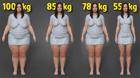 Is 68 kg Fat for a woman?