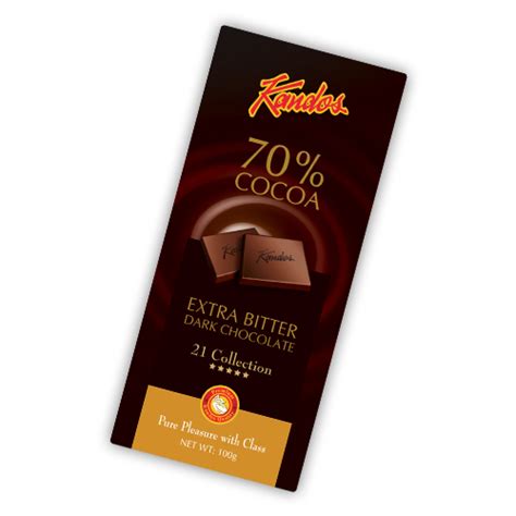 Is 70% cacao bitter?