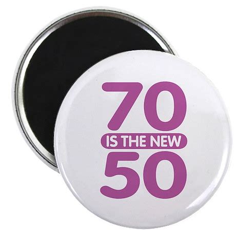 Is 70 the new 50?