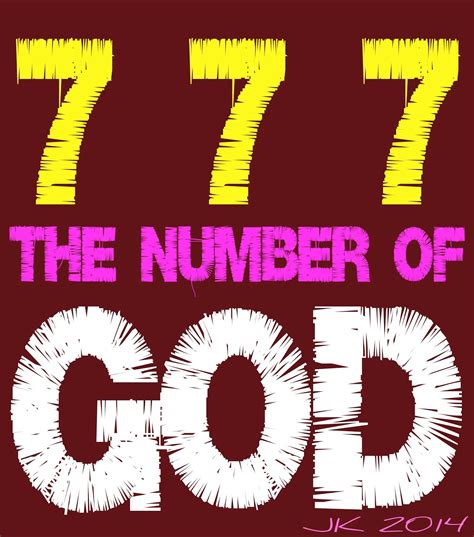 Is 777 God's number?
