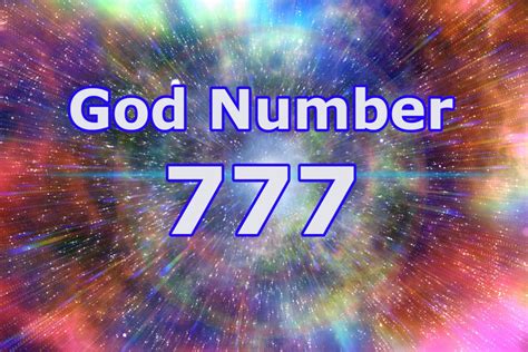 Is 777 God's number?