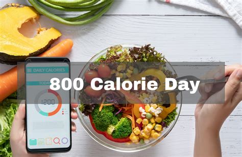 Is 800 calories a day sustainable?