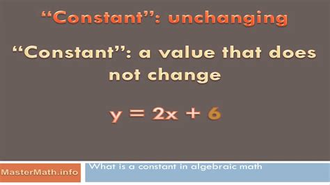 Is 9 a constant in math?