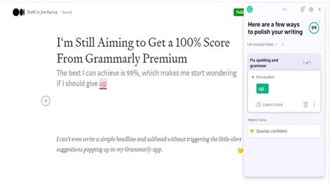 Is 90 a good Grammarly score?