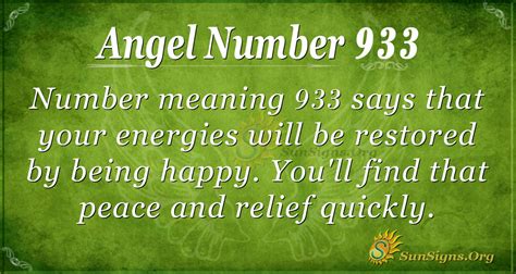 Is 933 an angel number?