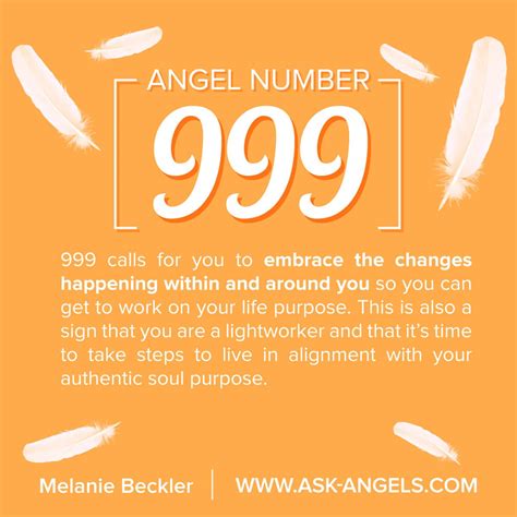 Is 999 angelic?