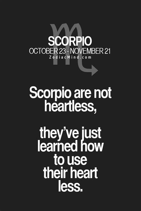 Is A Scorpio heartless?