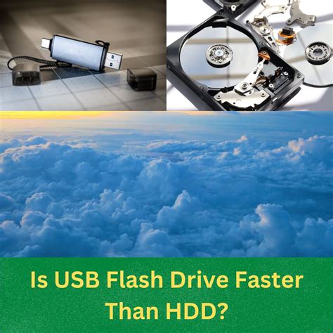 Is A USB faster than a hard drive?