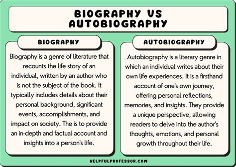 Is A biography a story?