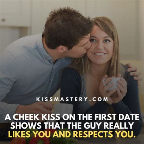 Is A kiss on the cheek good on a first date?